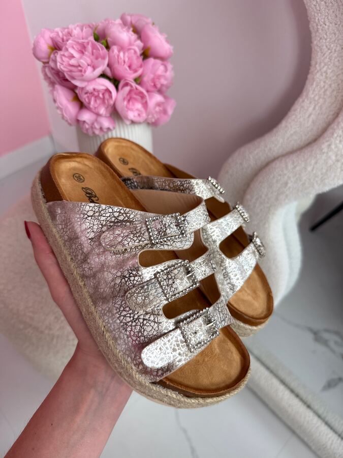 Liora Gold Slides · 1