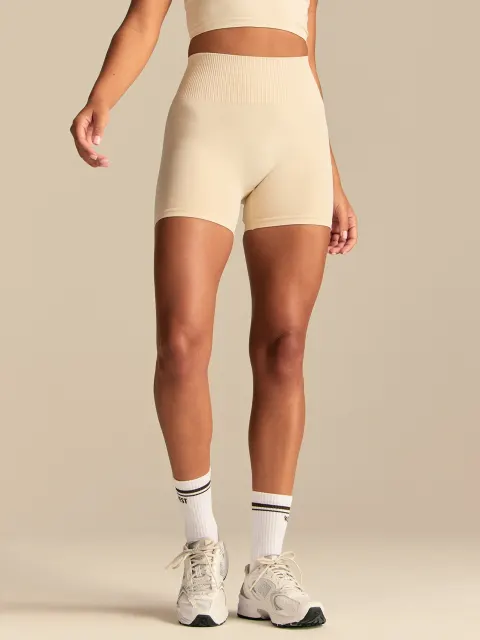 Power Enhanced High Waist Shorts | Off White
